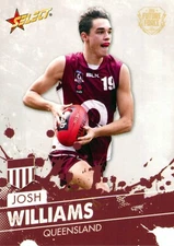 2016 North Melbourne Kangaroos AFL Future Force Rookie Card - Josh Williams