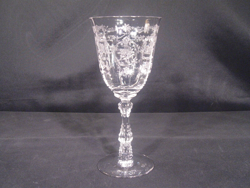 Fostoria Navarre Water Goblets Set of 8 - Picture 8 of 16