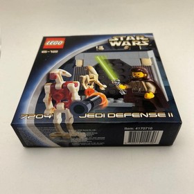 LEGO Star Wars 7204 Jedi Defense II Rare Set Sealed Collectible