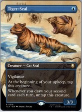 Tiger-Seal (Borderless) 318 Rare Magic: The Gathering Near Mint