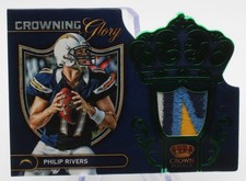 2012 Panini Crown Royale Crowning Glory Philip Rivers 14 45/49 Patch