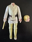 Vintage 1977 Luke Skywalker Hong Kong Kenner Star Wars Figure w Lightsaber Parts