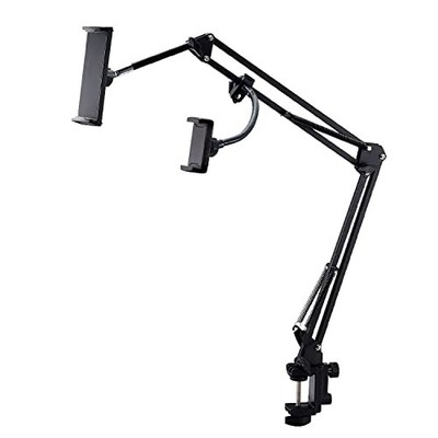 ELECOM Tablet Ständer/Smartphone Ständer Z-Arm Typ hält 2 Geräte Haupthalter