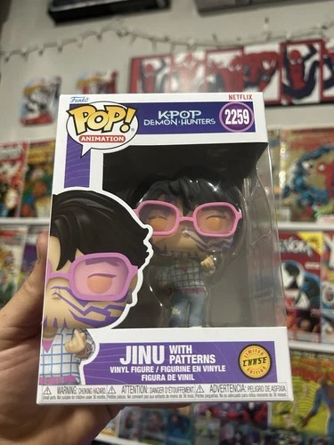 Funko Pop! Animation - Kpop Demon Hunters Jinu CHASE - Netflix #2259 IN HAND