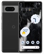 Unlocked Google Pixel 7 5G 128GB Black 6.3" 8GB RAM 50MP Smartphone durable
