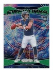 2024 Panini Prizm - Fireworks Caleb Williams #25 Green Prizm (RC).