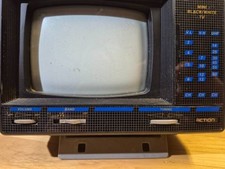 Action by RCA B/W Portable 5" CRT TV With Power Cord pre owned