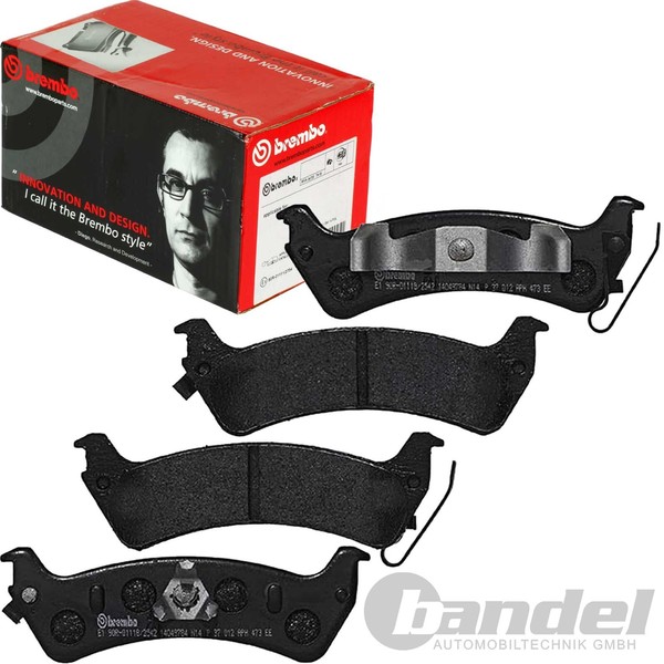 Brembo Bremsbelagsatz BremsbelÄGe Hinten Passend FüR Jeep Grand Cherokee I-image