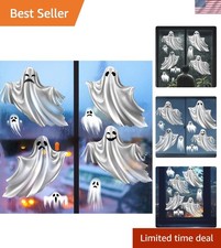 Fun and Easy Halloween Ghost Window Decor - Perfect for Schools and Homes