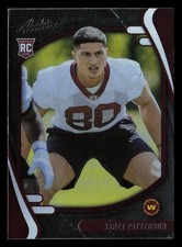 Jaret Patterson 2021 Panini Absolute #197 Washington ROOKIE BUY10GET5FREE