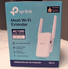 TP-Link RE315 AC1200 Wi-Fi Extender Dual Band OneMesh Range Booster Signal