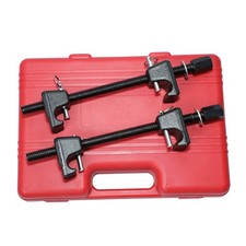 2Pcs Car Coil Spring Compressor Heavy Duty Tool Suspension Clamp Kit with Case