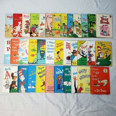 Vintage Disney & Dr. Seuss Hardcover Book Mega Lot 36 Books | Beginner Books