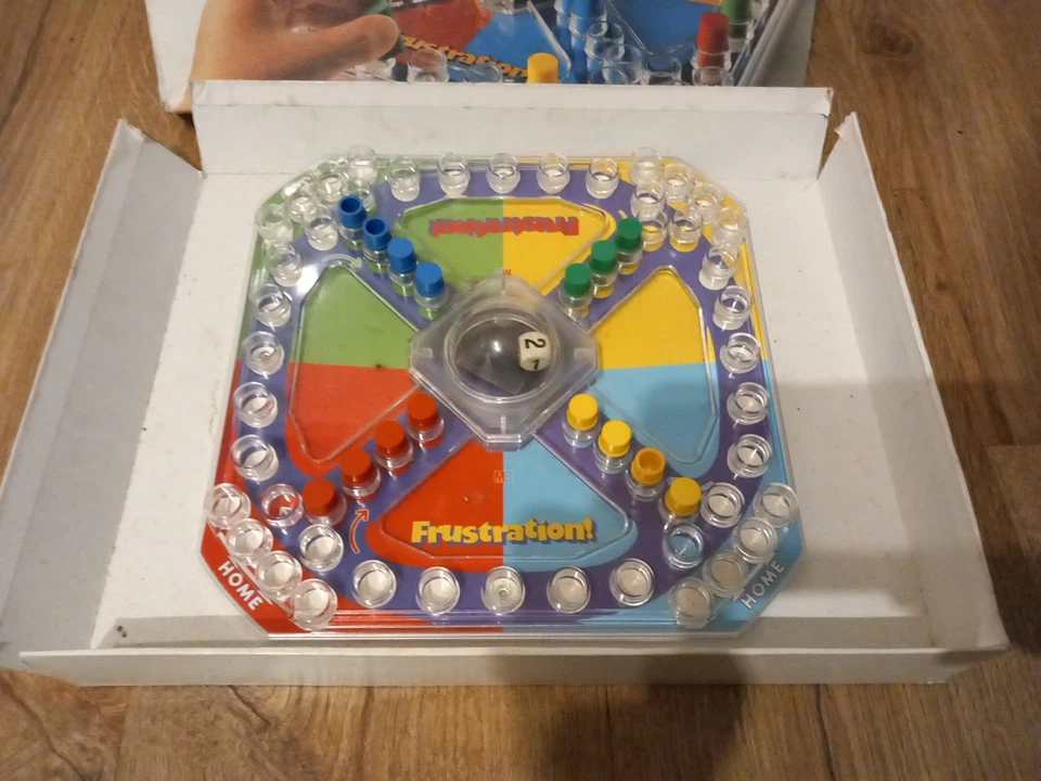 Vintage Frustration Board Game 1994 Pop O Matic MB Games - Image 2 of 4