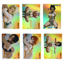 6×Demon Slayer One piece Doujin Card Goddess...