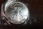 1992 1 OZ SILVER EAGLE UNCIRCULATED .999 FINE SILVER
