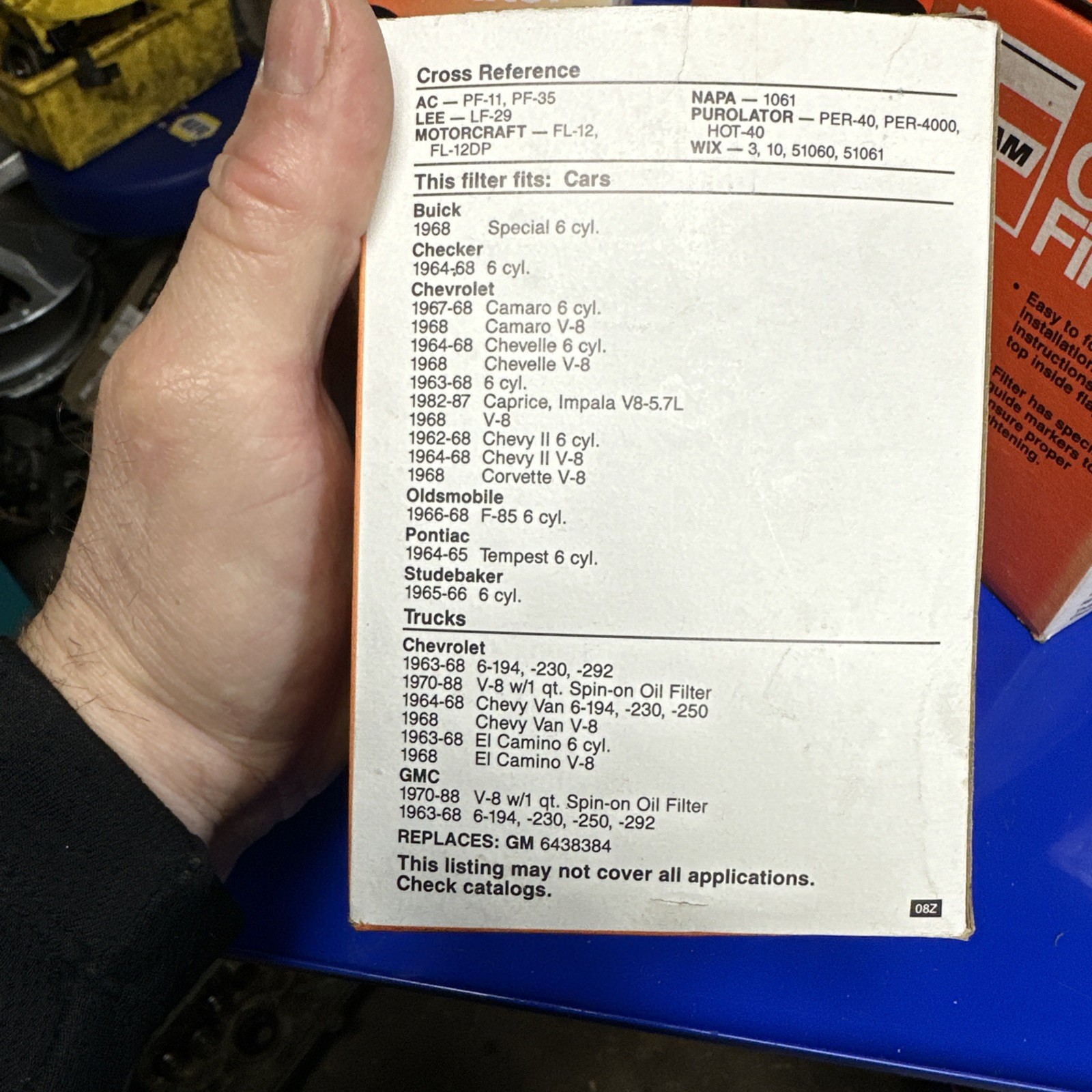 FRAM EXTRA GUARD OIL FILTER PH13 - New - Free Shipping