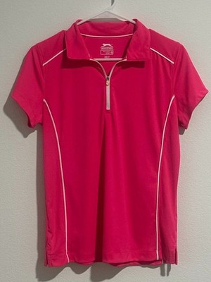 Bright Pink Women's Golf Polo - Slazenger - Size M