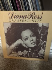 Diana Ross' Greatest Hits Record 12" Vinyl LP 33 RPM M6-869S1 Soul Motown 1976