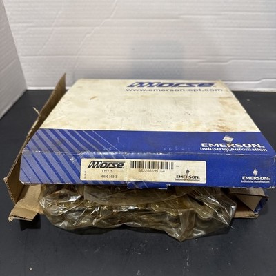 Morse Roller Chain, specifically model 60R, 10 feet  NOS