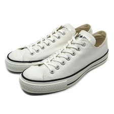 Converse Made in Japan Canvas All Star Low Top Sneakers Black Mens Used