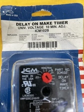 ICM Controls ICM102B Delay On Make Timer .03-10 Minutes