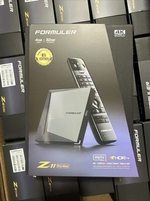  Brand new Formuler Z11 Pro Max Android 11!2x2 Gigabit LAN 4GB Ram 32GB ROM 4K
