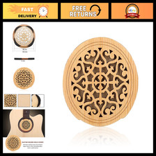 Acoustic Guitar Sound Hole Cover with Sponge Block Protector - Volume Enhancer f