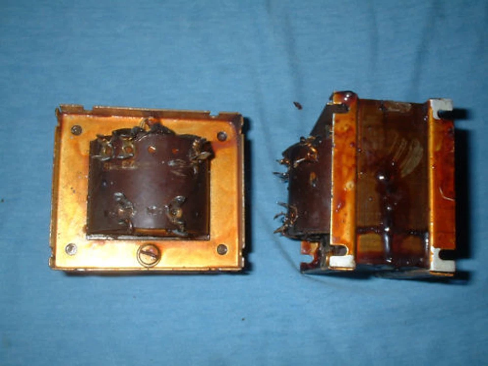 PARTRIDGE VINTAGE 1663 VALVE AMP, OUTPUT TRANSFORMERS. MATCHED PAIR. - Image 3 of 3