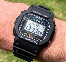Casio G-Shock DW-5600UE-1D Iconic Digital Black Chronograph Men's Sport Watch