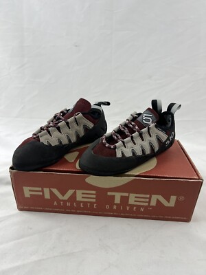 Five Ten 5.10 Siren Climbing Shoes Women's Size 5 US Stealth Onyxx Rubber