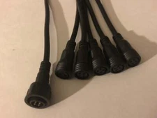 RGB LED IP65 Waterproof Y Adapter Cable Splitter 1 Male 5 Female Outdoor