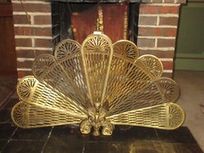 Kaminschutz Ofenschutz Kamingitter Funkenschutz fireplace screen Kaminfächer ant