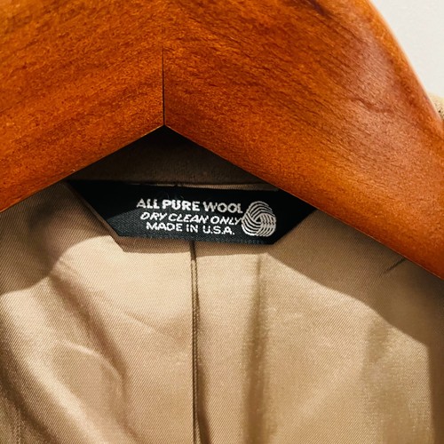 Orvis Carmel Wool Sport Coat Blazer Jacket Men's Size 46 R Large - Picture 13 of 24