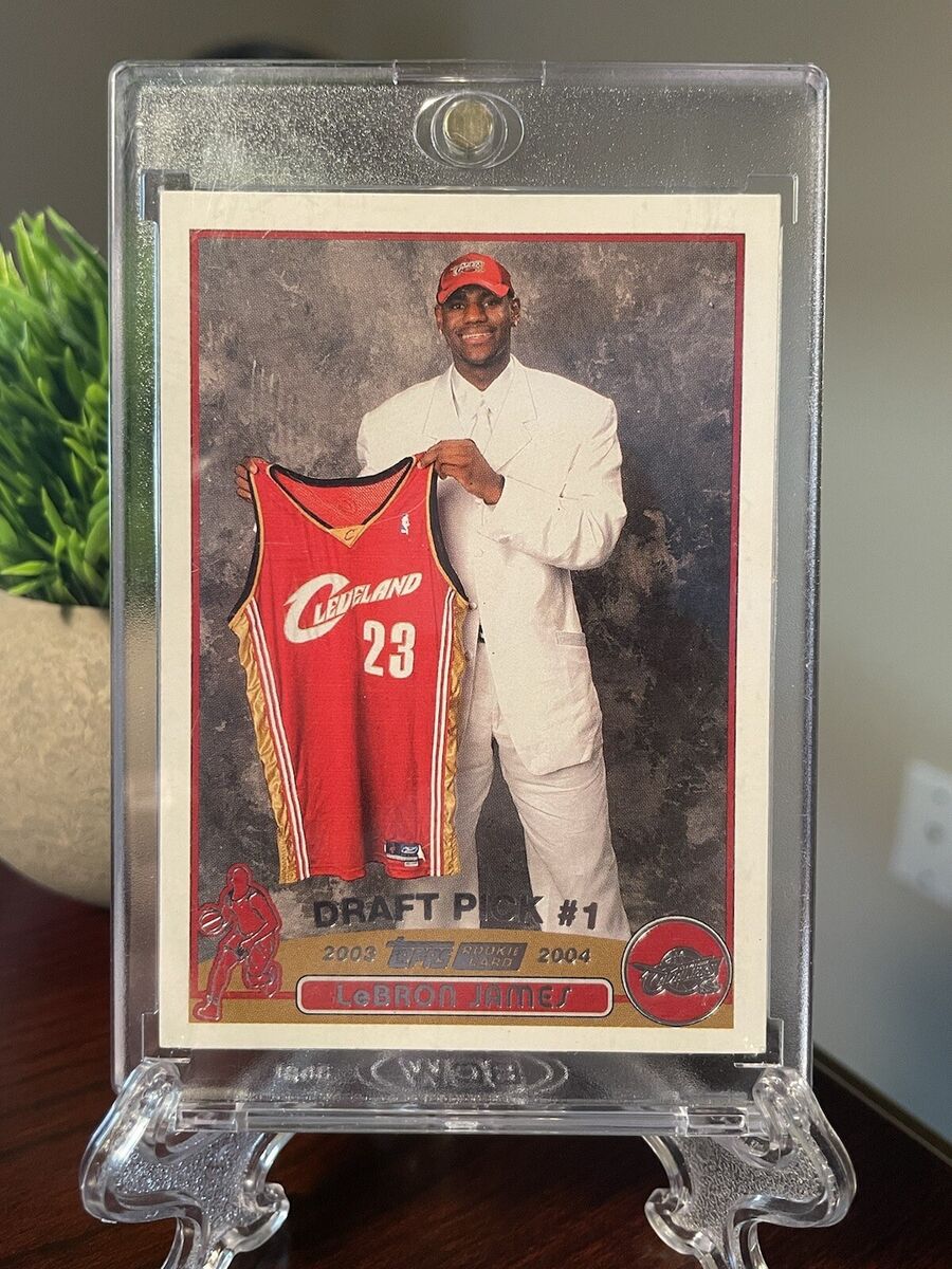 2003 Topps LEBRON JAMES RC #221 Rookie Card - #1 Draft Pick 2003 Topps LEBRON JAMES RC #221 Rookie Card - #1 Draft Pick