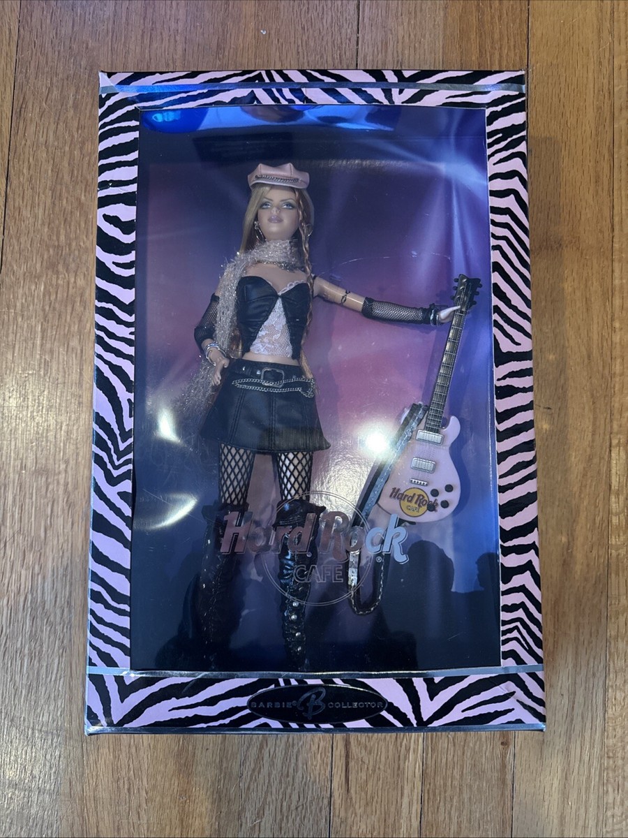 2004 HARD ROCK CAFE BARBIE DOLL G7915 NIB GUITAR | eBay
