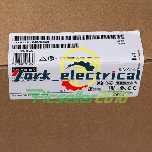 6AV2128-3MB06-0AX1 New Sealed Siemens Touch Screen HMI 6AV2 128-3MB06-0AX1 IPCS - Picture 1 of 14