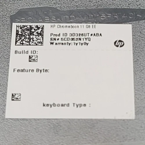 Carcasa base cubierta inferior para Chromebook HP G8 EE 1A762UT#ABA M75158-001 grado B Foto 3 de 4