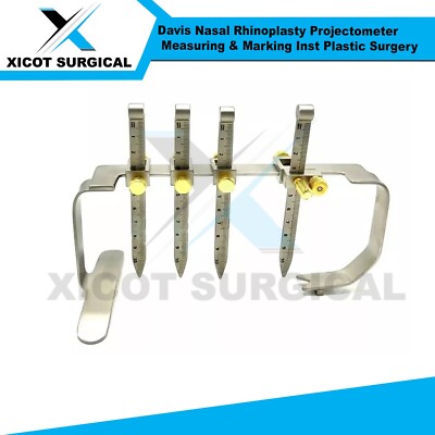 Davis Nasal Rhinoplasty Projectometer Measuring & Marking Inst Plastic Surgery