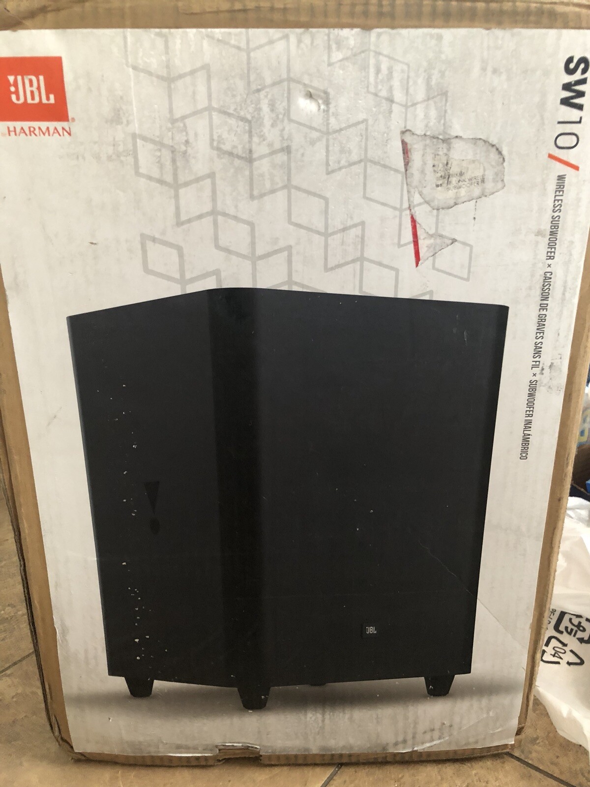 jbl sw10 subwoofer