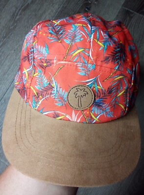 Multicolor Dad Hat Palm Tree Floral Beach Hawaiian Unisex  display picture 1