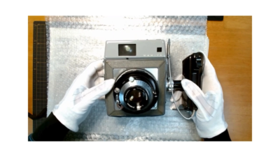 READ* MAMIYA Press SEKOR 90mm f/3.5 Film Camera From Japan #4163