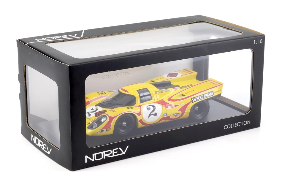 1:18 Norev Porsche 917K Team AAW Martini #2 Siffert/ Ahrens 9h Kyalami 1970 - Bild 4 von 4