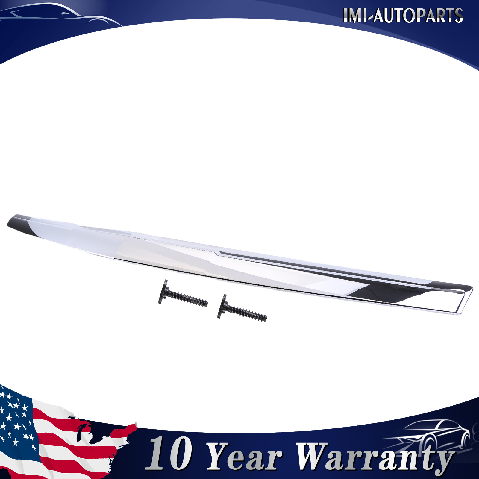 Chrome Hood Molding Trim For 2015-2020 Cadillac Escalade ESV GM1235129 22956470