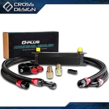 Universal Engine Transmission Oil Cooler 10 Rows An10 Filter Adapter Hose Kit Universal Engine Transmission Oil Cooler 10 Rows An10 Filter Adapter Hose Kit