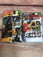 LEGO  Justice League Boys Size 4 Briefs  Boxer Briefs Underwear 10 Pairs