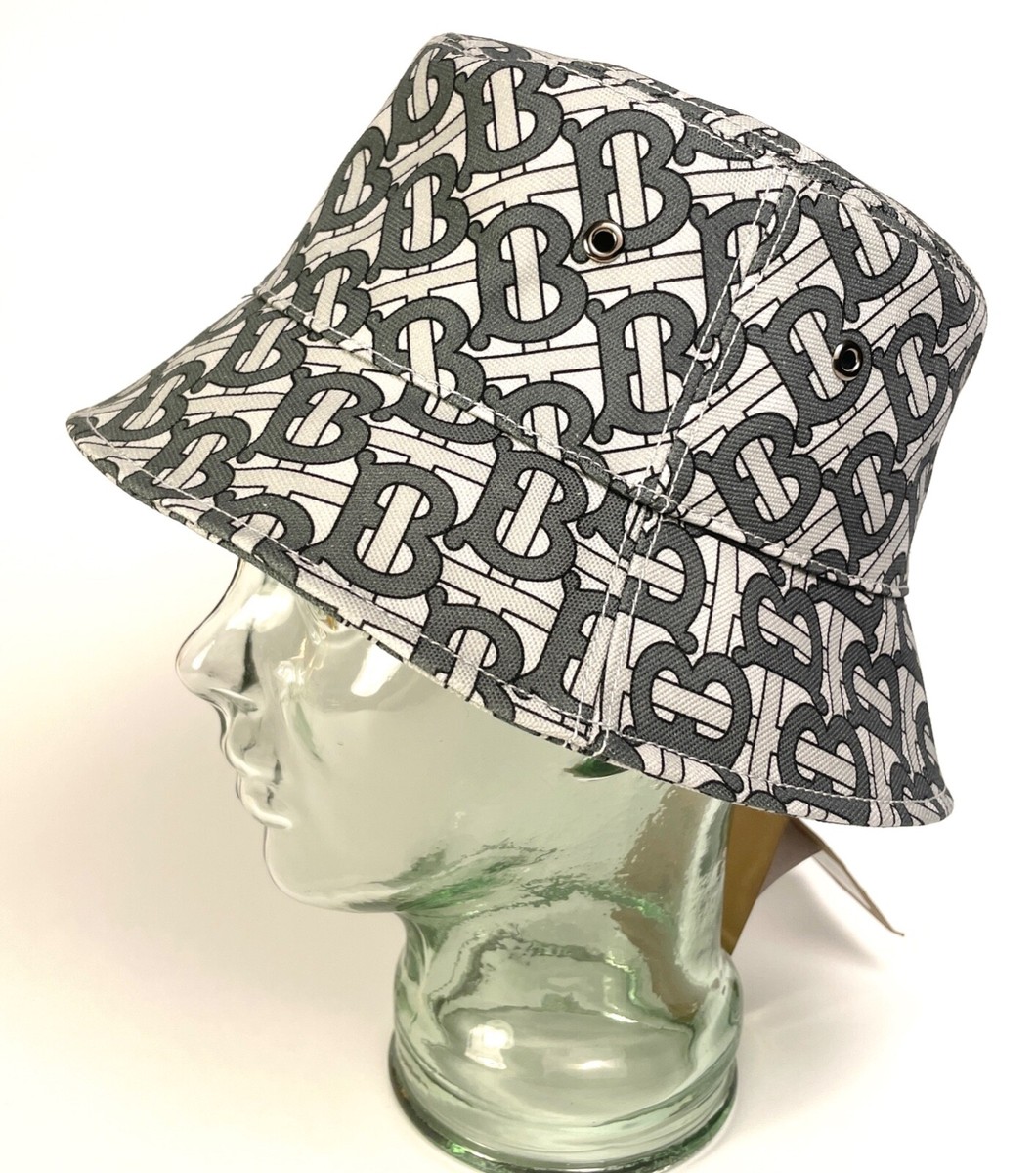 Burberry バケットハット TB柄 BURBERRY バケットハット Mサイズ ネイビーTB