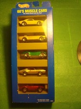 1995hot Wheels5 Toy Car Gift Pack60s Muscle Carscamaromustangcobra442