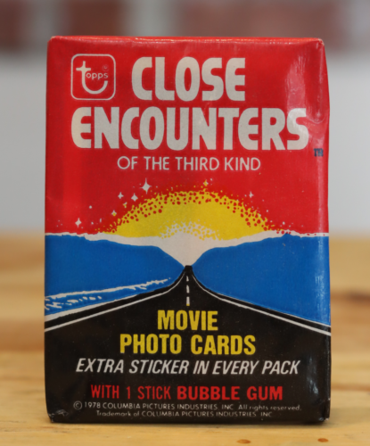 1978 Topps Close Encounters Movie Trading Photo Cards Wax Pack - Picture 1 of 1