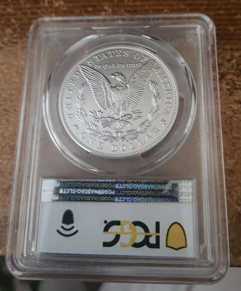 2021 D Morgan Silver Dollar PCGS MS 69 * - Image 2 of 2